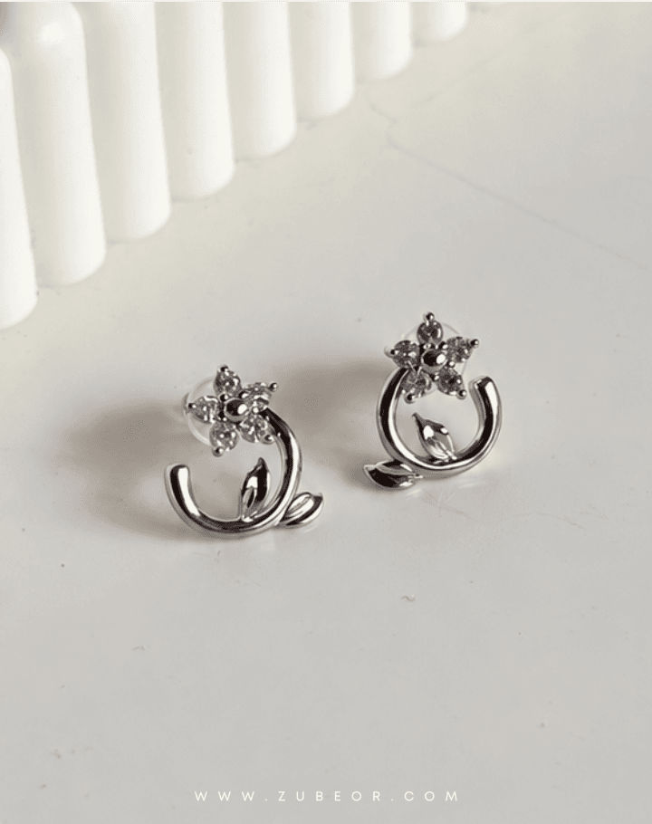 Aretes flor nomeolvides 6