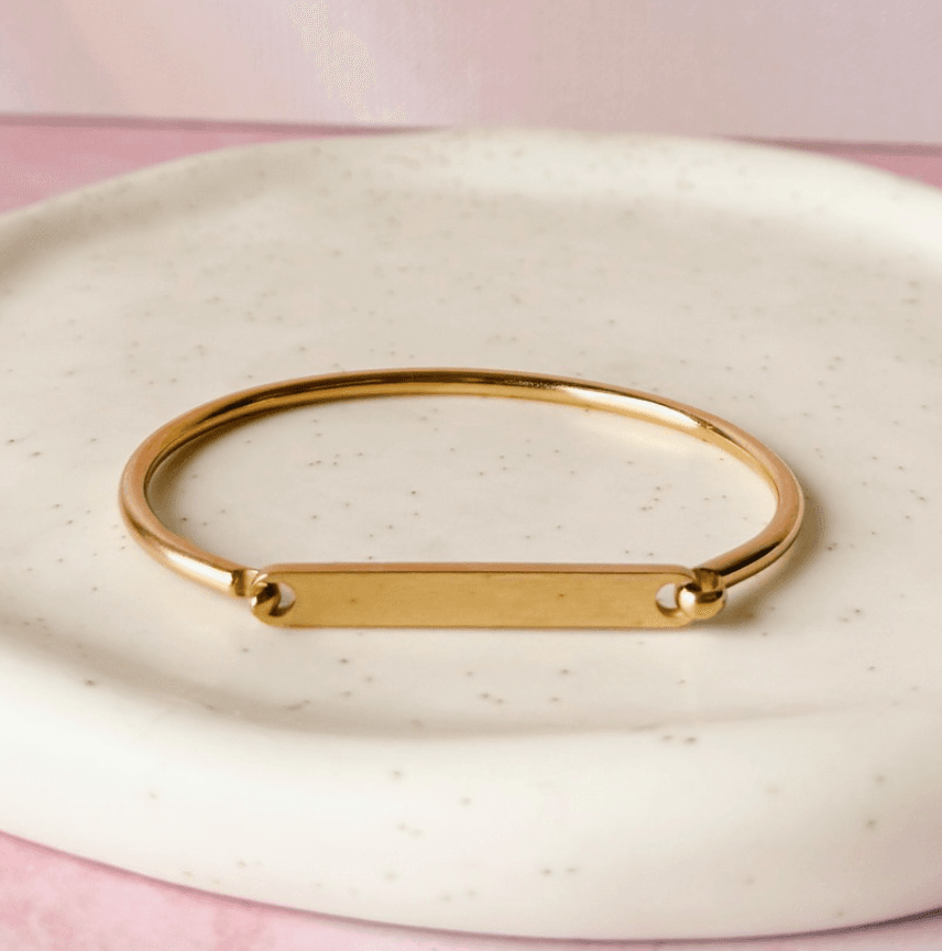 Brazalete barra grabada 4