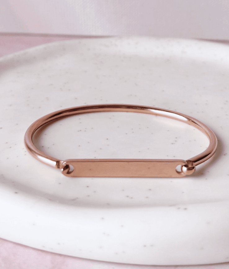 Brazalete barra grabada 5