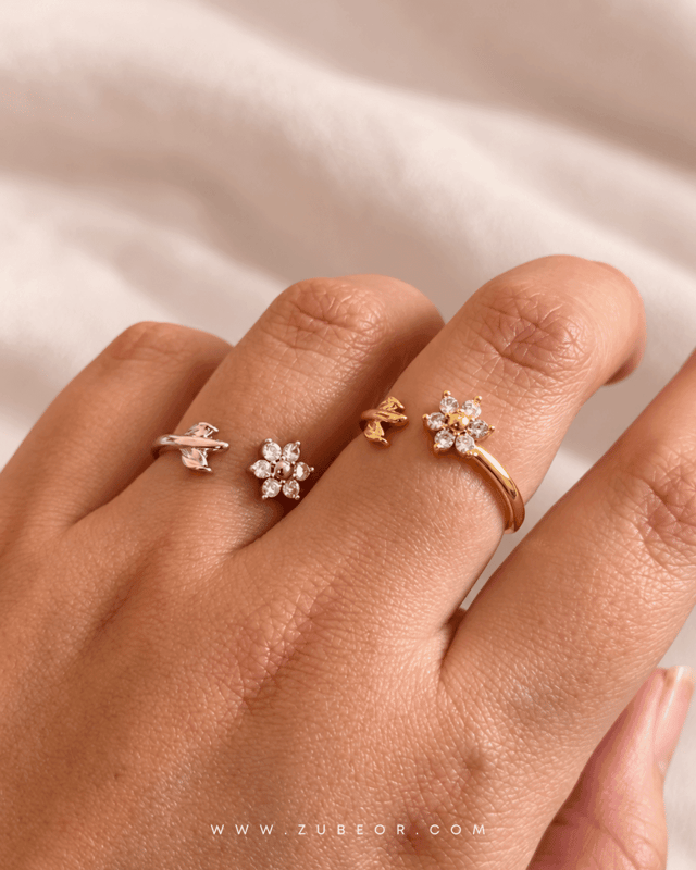 Anillo flor Nomeolvides