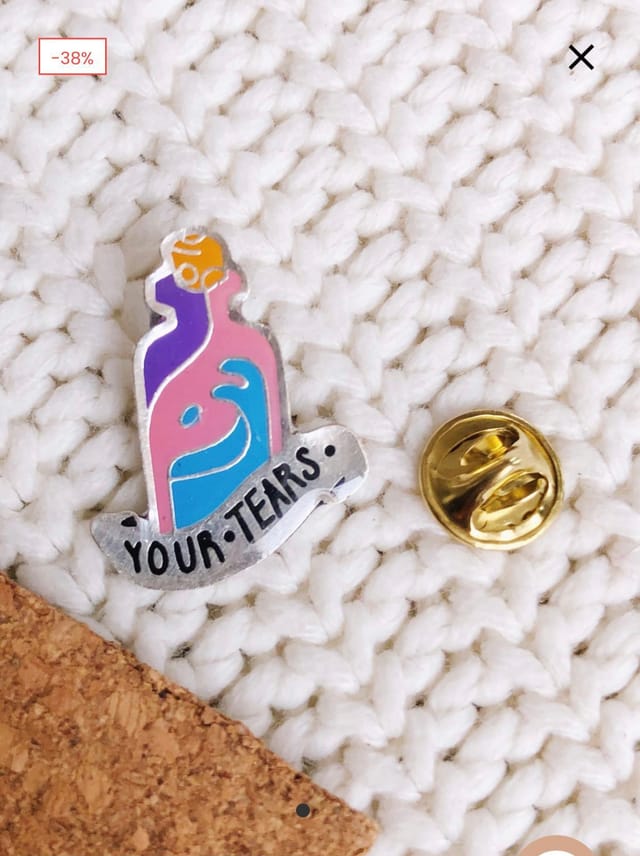 Pin your tears