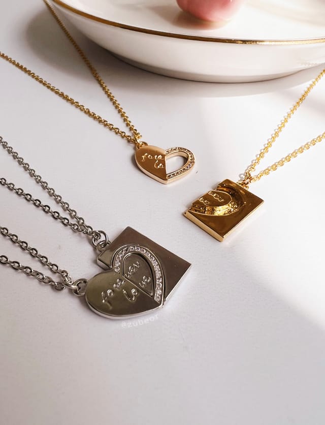 Set de cadenas forever Love