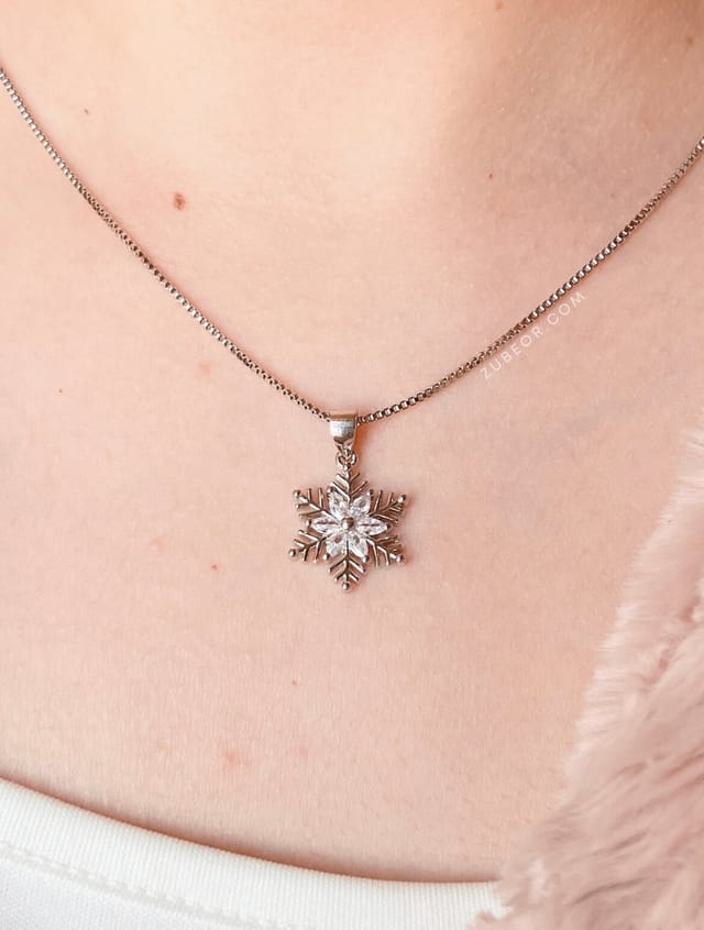 Cadena copo de nieve hexagonal
