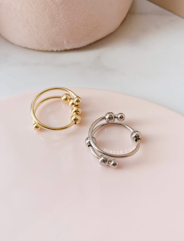 Anillo de esferas giratorias