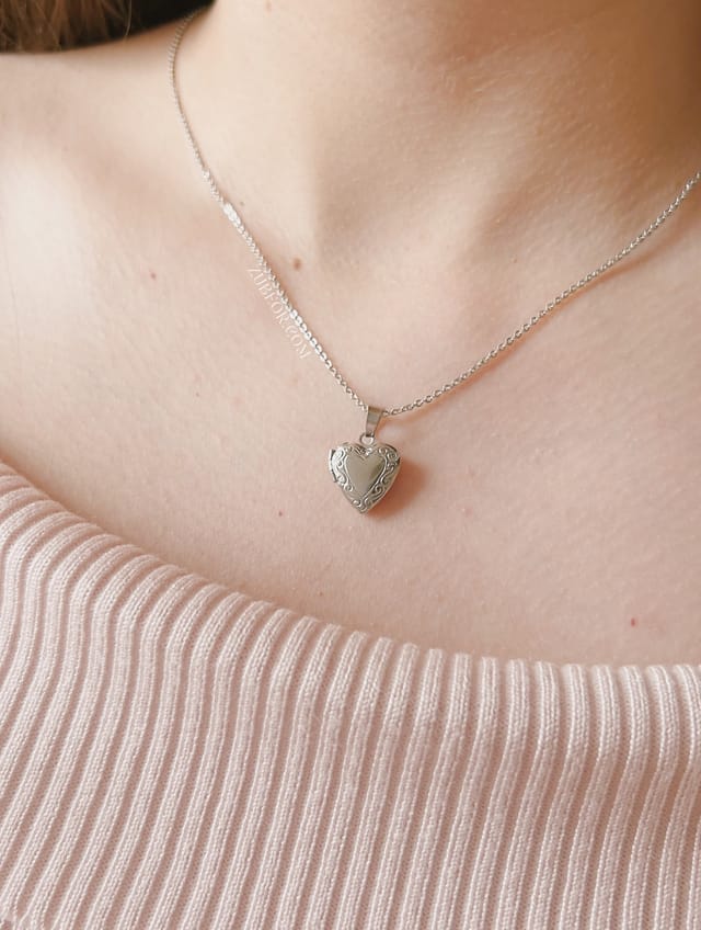 Relicario corazón mini