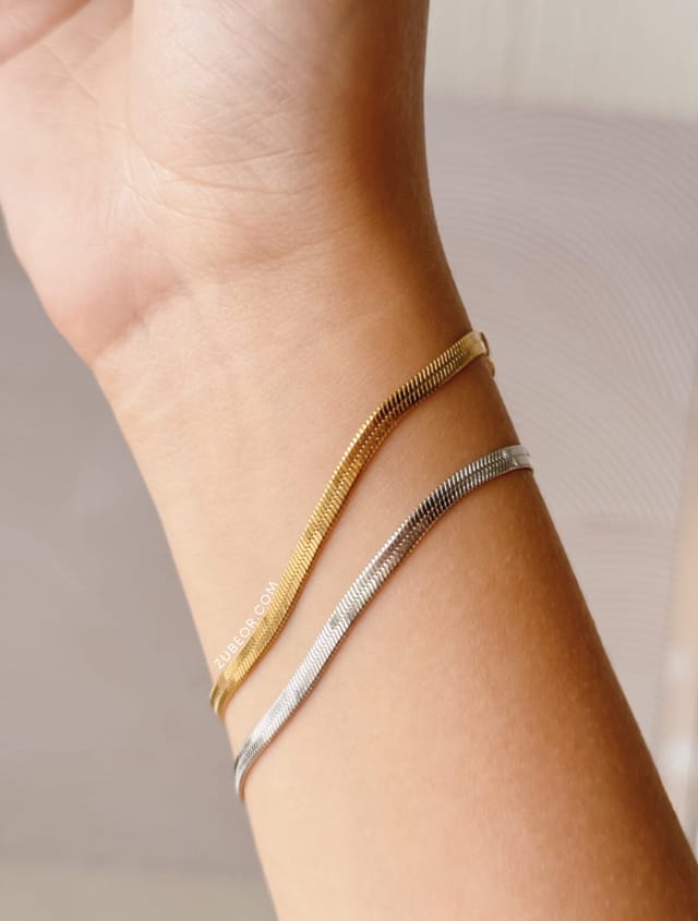 Pulsera tipo serpiente
