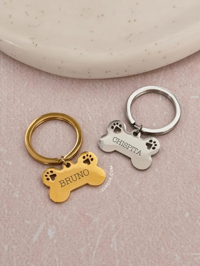 Placas hueso y huella para mascotas (solo bajo pago previo)