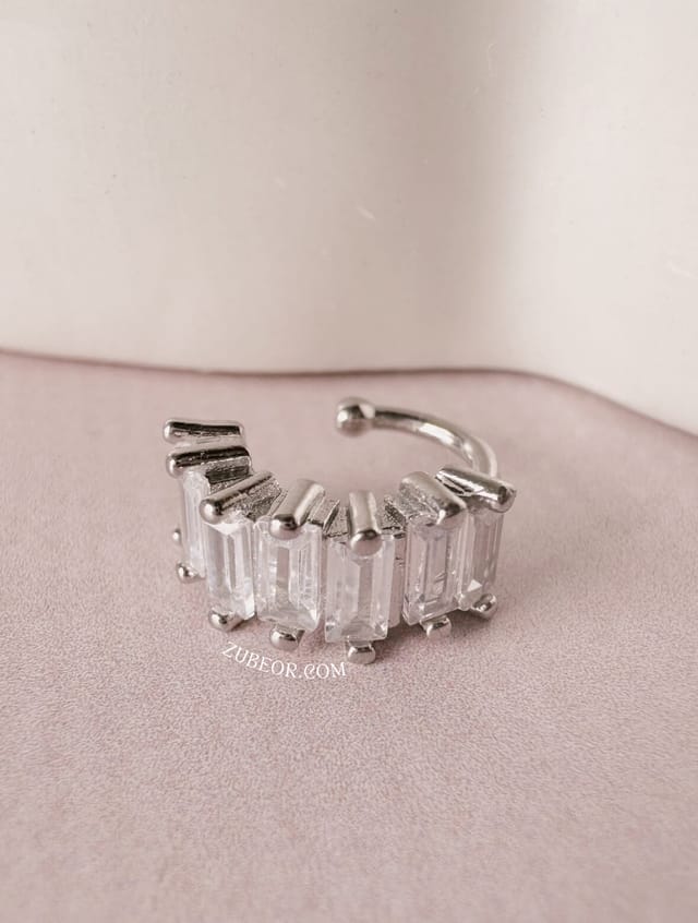 Earcuff cristal grueso