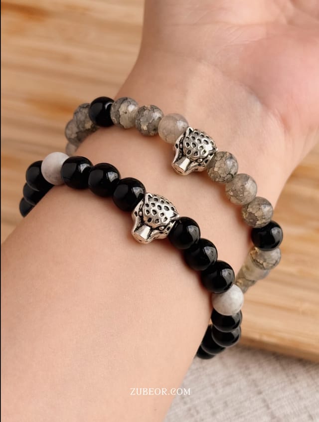 Pulsera de piedras jaguar