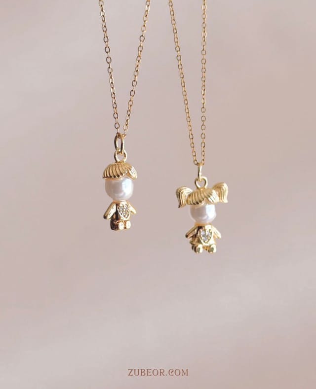 Cadena niños perla