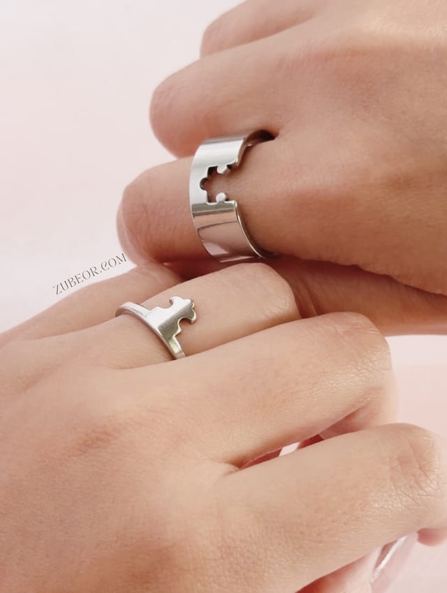 Set de anillo rompecabeza